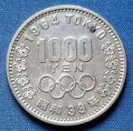 Japan 1000 yen 1964 Y# 80 AA21, Verzenden, Oost-Azië, Losse munt, Zilver