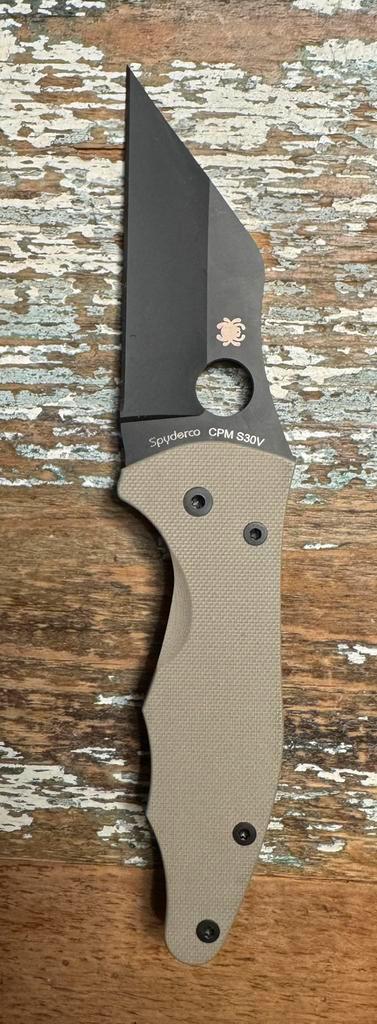Spyderco Yojimbo vouwmes, Caravans en Kamperen, Kampeergereedschap, Zo goed als nieuw, Ophalen of Verzenden