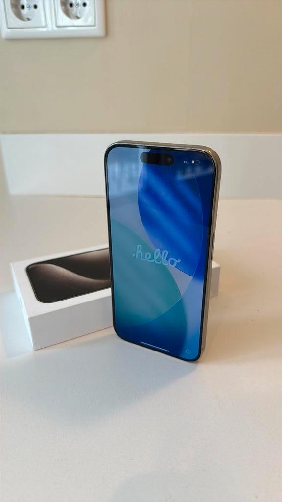 Apple iPhone 15 Pro 256GB natural titanium, Telecommunicatie, Mobiele telefoons | Apple iPhone, Zo goed als nieuw, 256 GB, iPhone 15 Pro