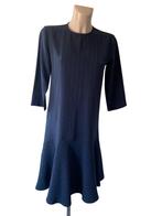 Ganni maxi jurk blauw S, Blauw, Ophalen of Verzenden, Zo goed als nieuw, Maat 36 (S)