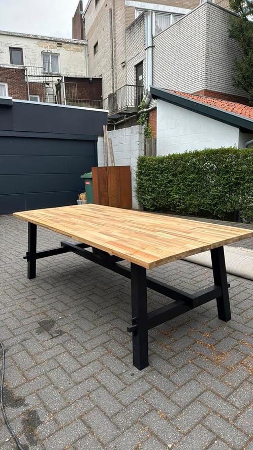 Eetkamer tafel Skogsta 235-100-74, Huis en Inrichting, Tafels | Eettafels, Gebruikt, 50 tot 100 cm, 200 cm of meer, Vijf personen of meer