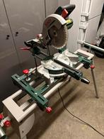 Bosch PCM 8 S Afkortzaag + PTA 2400 Zaagtafel, Doe-het-zelf en Verbouw, Gereedschap | Zaagmachines, Ophalen, Gebruikt, Afkortzaag