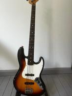 Fender jazz bass basgitaar (Sunburst), Muziek en Instrumenten, Snaarinstrumenten | Gitaren | Bas, Ophalen, Gebruikt, Elektrisch