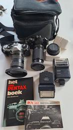 2 Pentax analoge camera's., Ophalen, Compact, Pentax