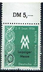 DDR 1956 Leipziger Messe EXPO kant, Postzegels en Munten, DDR, Ophalen, Gestempeld
