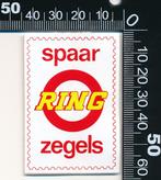 Sticker: Ring - Spaarzegels (2), Ophalen of Verzenden