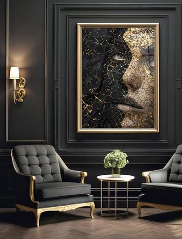 Uniek XXL Glasschilderij | Mosaic Bliss #1 - 6 sizes beschikbaar voor biedingen