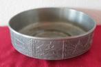 Midcentury tinnen schaal - Aksel Holmsen Noorwegen, Antiek en Kunst, Antiek | Tin, Ophalen of Verzenden