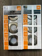 Sencys inbouwspot LED GU10  230 lum 3x4W rond staal - IP44, Ophalen of Verzenden, Zo goed als nieuw, Led