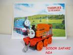 Thomas de Trein Trackmaster Push Along Sodor Safari Nia, Ophalen of Verzenden, Gebruikt