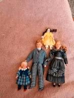 poppenhuis miniaturen caco popjes gezin vader moeder kids, Ophalen of Verzenden, Zo goed als nieuw, Poppenhuis