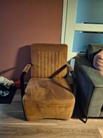 Fauteuil cognac kleur, Huis en Inrichting, Ophalen, Zo goed als nieuw, 75 tot 100 cm, 50 tot 75 cm