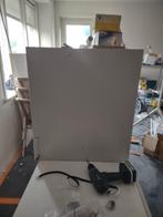 4 bovenkastjes grijs 1 staande kast 2 m, Huis en Inrichting, Keuken | Keukenelementen, Ophalen, Gebruikt, 50 tot 100 cm, Grijs