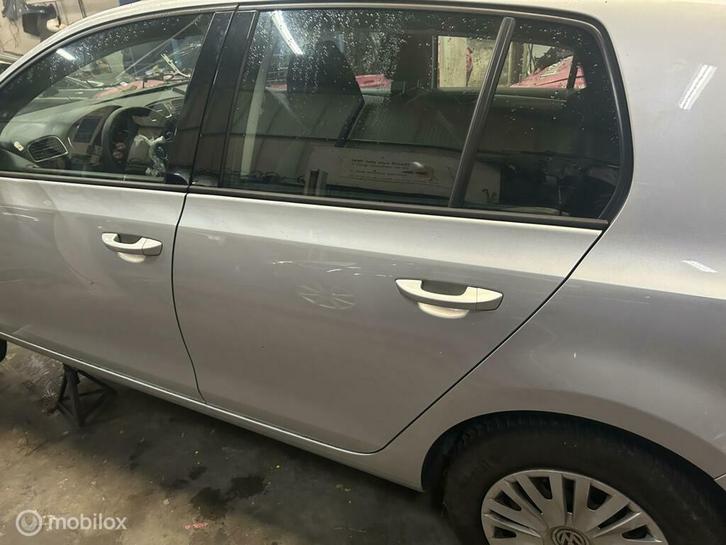 Achterdeur links Volkswagen Golf VI  ('08-'13), Auto-onderdelen, Carrosserie en Plaatwerk, Deur, Achter, Links, Gebruikt, Ophalen of Verzenden