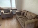 Mooie 2-zits bankstel + fauteuil, Ophalen, Gebruikt, 150 tot 200 cm, Tweepersoons