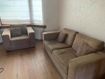 Mooie 2-zits bankstel + fauteuil beschikbaar voor biedingen