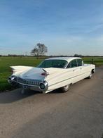 Cadillac sedan de ville 1959 zeer goede staat met LPG, Auto's, Achterwielaandrijving, Zwart, Leder, 6400 cc