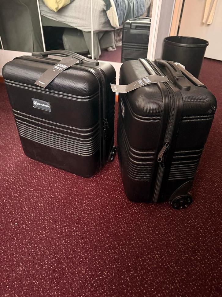 NORLÄNDER 24L Cabin Trolley - Nieuw!, Sieraden, Tassen en Uiterlijk, Koffers, Nieuw, Hard kunststof, Minder dan 50 cm, Minder dan 35 cm