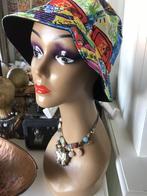 Hippe boho mannequin hoofd + gratis halsjuweel, Antiek en Kunst, Curiosa en Brocante, Ophalen of Verzenden