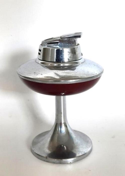 Agnus Electronic Space Age UFO tafelaansteker, Verzamelen, Rookartikelen, Aanstekers en Luciferdoosjes, Gebruikt, Aansteker, Ophalen