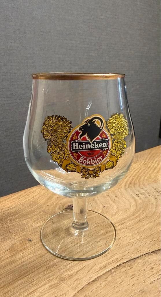 Heineken Bokbier Glas, Verzamelen, Biermerken, Zo goed als nieuw, Ophalen of Verzenden