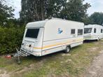 Knaus Sudwind 495 TK Stapelbed 2003 (vochtschade), Caravans en Kamperen, Caravans, Stapelbed, 75 kg, Schokbreker, Bedrijf