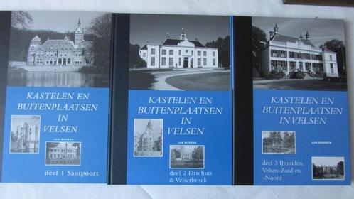 Kastelen en buitenplaatsen in Velsen 3 dln, Boeken, Geschiedenis | Stad en Regio, 20e eeuw of later, Ophalen of Verzenden