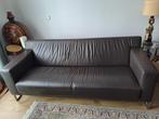 Montel lederen design bank donkerbruin  Montel, Huis en Inrichting, Strak, Gebruikt, Minder dan 75 cm, 150 tot 200 cm