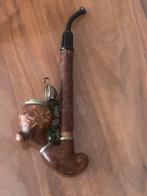 Vintage Pijp met Bloemmotief, Ophalen of Verzenden, Gebruikt, (Water)pijp