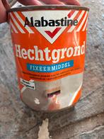 Alabastine Hechtgrond Fixeermiddel Vintage Blik, Doe-het-zelf en Verbouw, Verf, Beits en Lak, Gebruikt, Oranje, Ophalen of Verzenden