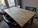 Eiken eettafel voor de doe-het-zelver, Huis en Inrichting, Tafels | Eettafels, Ophalen, Gebruikt, Eikenhout, 50 tot 100 cm