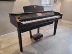 yamaha clavinova CVP407, Muziek en Instrumenten, Piano's, Ophalen, Bruin, Digitaal, Zo goed als nieuw
