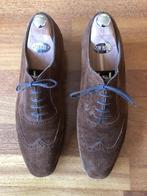 Prachtige Suede Edward Green schoenen, Kleding | Heren, Schoenen, Ophalen, Zo goed als nieuw, Overige kleuren, Veterschoenen