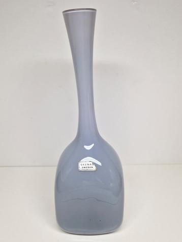 Scandinavian design grijze vaas Ekenäs, Zweden 1960 beschikbaar voor biedingen