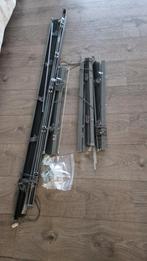 Luxaflex 3 x60 cm en 1x 140 antraciet Leenbakker/Ophalen, Ophalen, 50 tot 100 cm, Zo goed als nieuw, Grijs