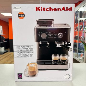 Kitchenaid 5KES6551EBK Wit Semi Automatisch Espresso Machine beschikbaar voor biedingen