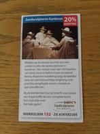 Kortingsbon voor Zandsculpturen Garderen, Drie personen of meer, Kortingskaart