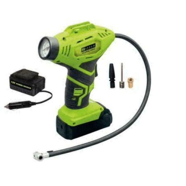 LUCHTPOMP INCL. ADAPT. SPEC AUTO LADER ZI-LPE20  ACCU luchtp, Auto diversen, Autogereedschap, Nieuw, Ophalen of Verzenden