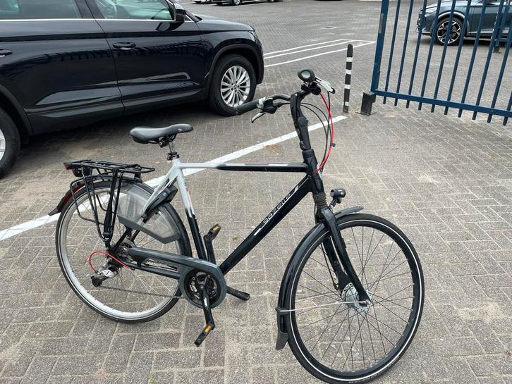 Gazelle herenfiets met Versnellingen, Fietsen en Brommers, Fietsen | Dames | Damesfietsen, Gebruikt, Gazelle, Versnellingen, 53 tot 56 cm