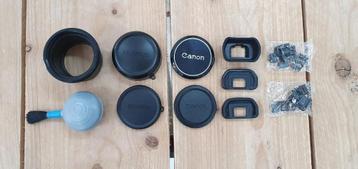 Losse accessoires - Snelkoppelplaatjes statief & Eyecups etc beschikbaar voor biedingen