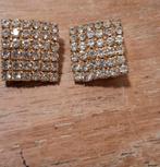 Prachtige oorbellen clips, Overige materialen, Ophalen of Verzenden, Zo goed als nieuw, Knopjes of Stekers