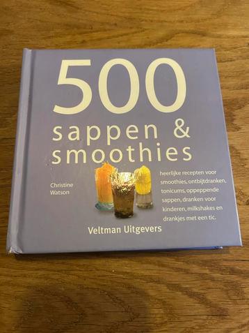 500 Sappen & Smoothies - Receptenboek beschikbaar voor biedingen