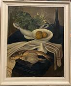 Johan van Zweden - stilleven met vissen en citroenen, Antiek en Kunst, Kunst | Schilderijen | Klassiek, Ophalen