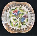 Bequet vintage design keramiek mand schaal bloemmotief, Verzenden
