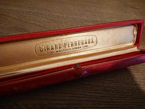 Vintage Horloge Box Doos Girard Perregaux since 1791, Sieraden, Tassen en Uiterlijk, Overige Accessoires, Gebruikt, Ophalen of Verzenden