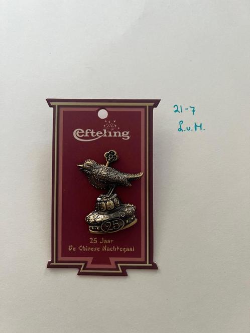 Efteling pin - EPP 476 - 25 jaar Chinese Nachtegaal, Verzamelen, Efteling, Nieuw, Button of Speldje, Ophalen of Verzenden