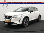 Nissan QASHQAI 1.3 MHEV Tekna Plus | Panoramadak | Lederen B, Auto's, Nissan, 1497 cc, Zwart, Wit, Leder