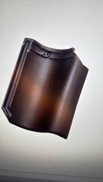 Ovh dakpannen zwart satinet roestkleur, Doe-het-zelf en Verbouw, Dakpannen en Dakbedekking, Ophalen, Steen of Klei, Zwart, Zo goed als nieuw