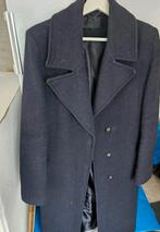 Zwarte wollen damesjas Giacomo - Maat L, Kleding | Dames, Jassen | Zomer, Zwart, Maat 42/44 (L), Ophalen of Verzenden, Gedragen
