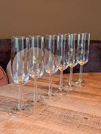 Champagne glazen set bedrukt, Ophalen of Verzenden, Zo goed als nieuw, Overige typen